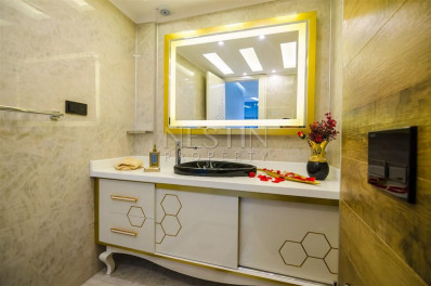 Шикарная квартира 3+1 в центре города Аланья с видом на море и горы фото 29