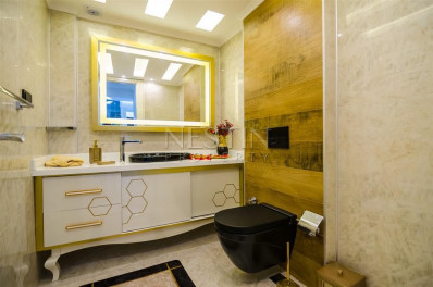 Шикарная квартира 3+1 в центре города Аланья с видом на море и горы фото 31