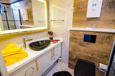 Шикарная квартира 3+1 в центре города Аланья с видом на море и горы фото 32