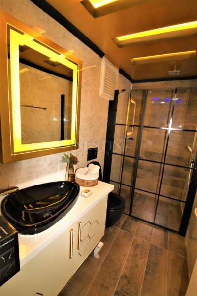 Шикарная квартира 3+1 в центре города Аланья с видом на море и горы фото 36