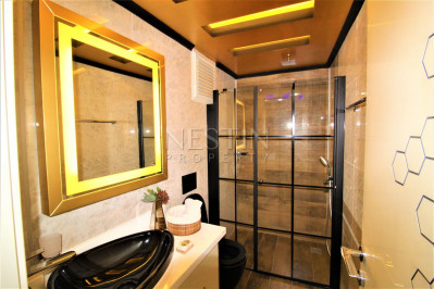 Шикарная квартира 3+1 в центре города Аланья с видом на море и горы фото 37