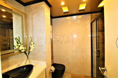 Шикарная квартира 3+1 в центре города Аланья с видом на море и горы фото 38