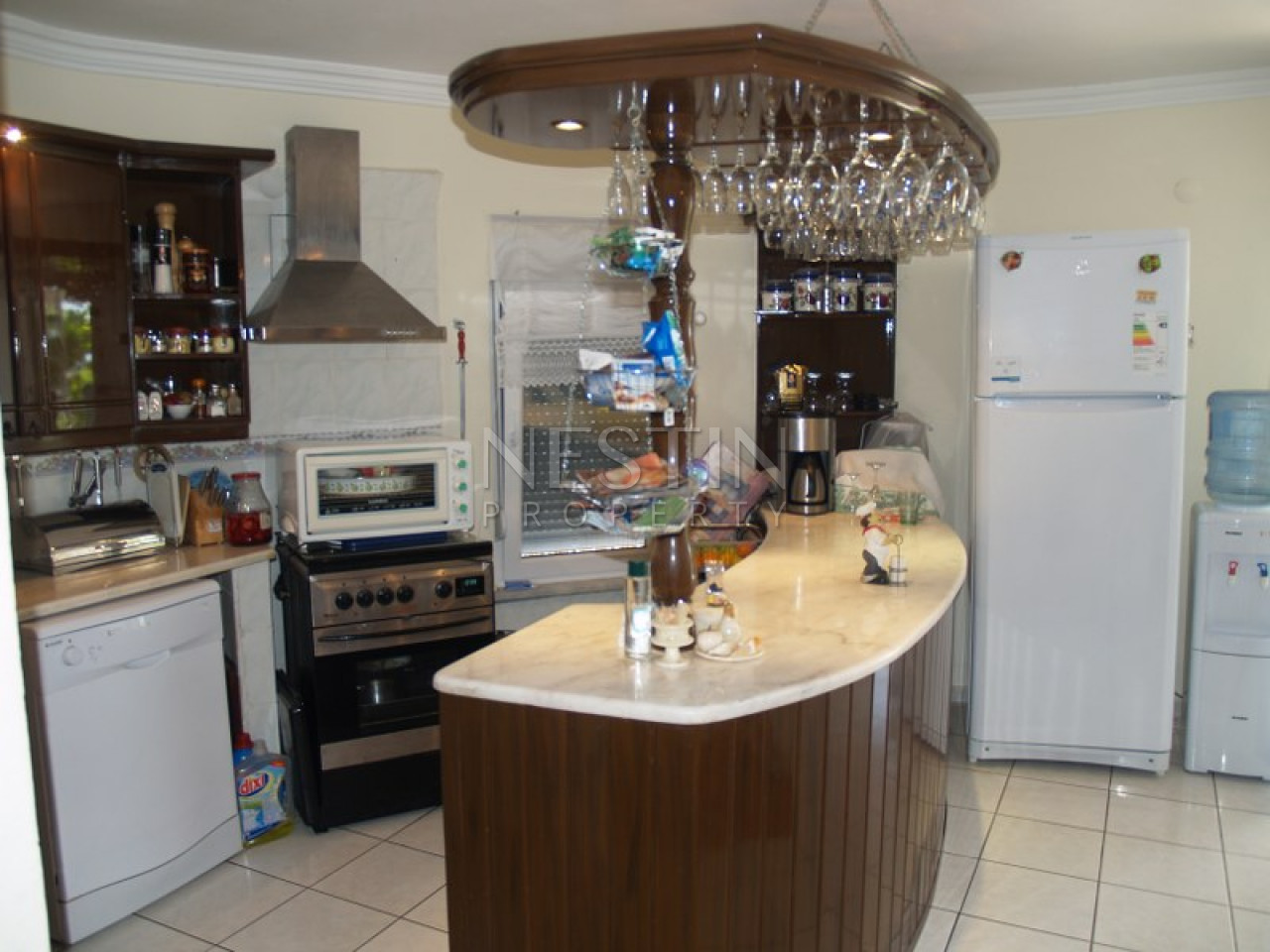 Вилла 3+1 в комплексе района Тюрклер фото 26