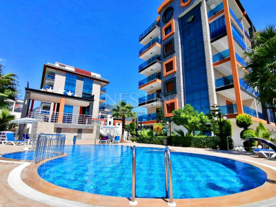 Роскошная квартира 2+1 в районе Кестель, в 300 м от Средиземногоморя фото 1