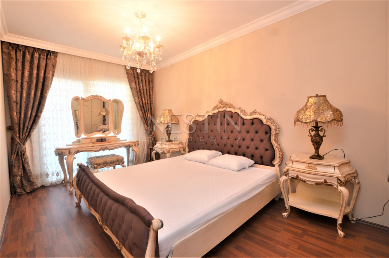 Квартира 3+1 в хорошем комплексе на первой линии в центре города Аланья фото 17