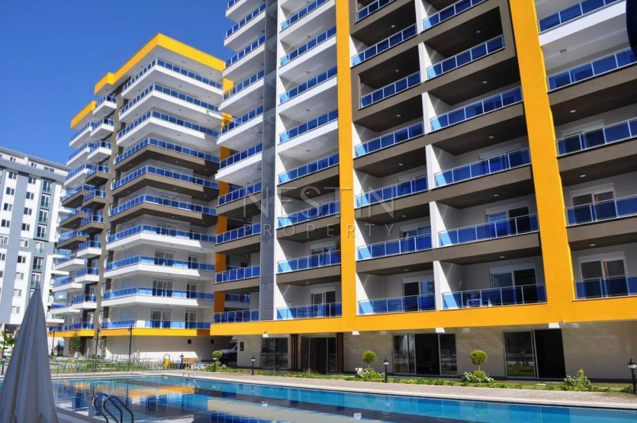 Квартира 2+1 с отдельной кухней в районе Махмутлар в 700 м от моря фото 3