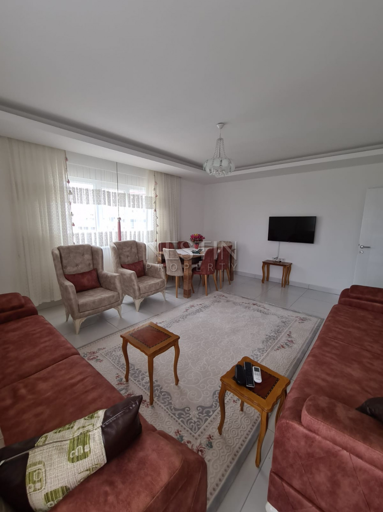 Квартира 2+1 с отдельной кухней в районе Махмутлар в 700 м от моря фото 24