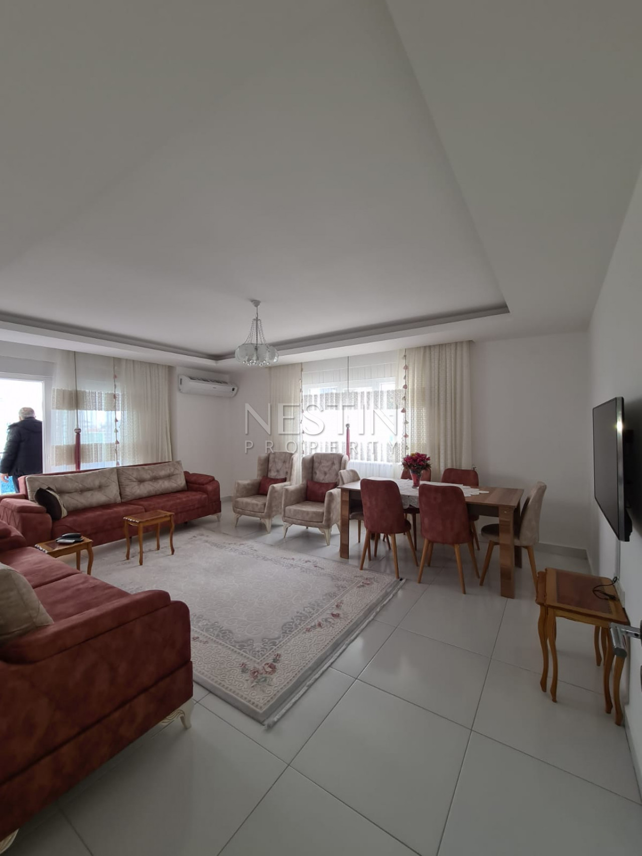 Квартира 2+1 с отдельной кухней в районе Махмутлар в 700 м от моря фото 25