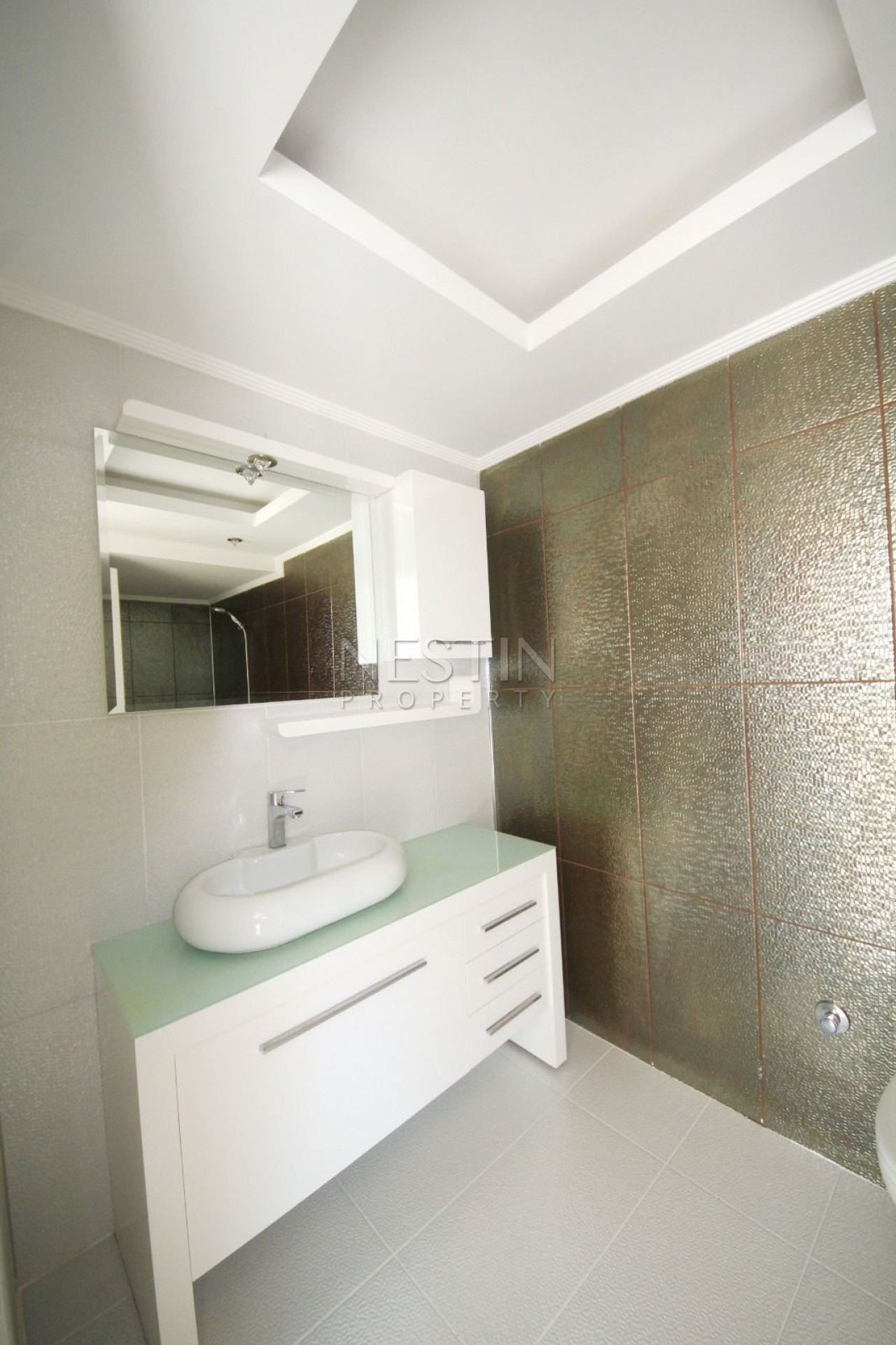 Квартира пентхаус 3+1 в районе Тосмур с видом на море и горы фото 14