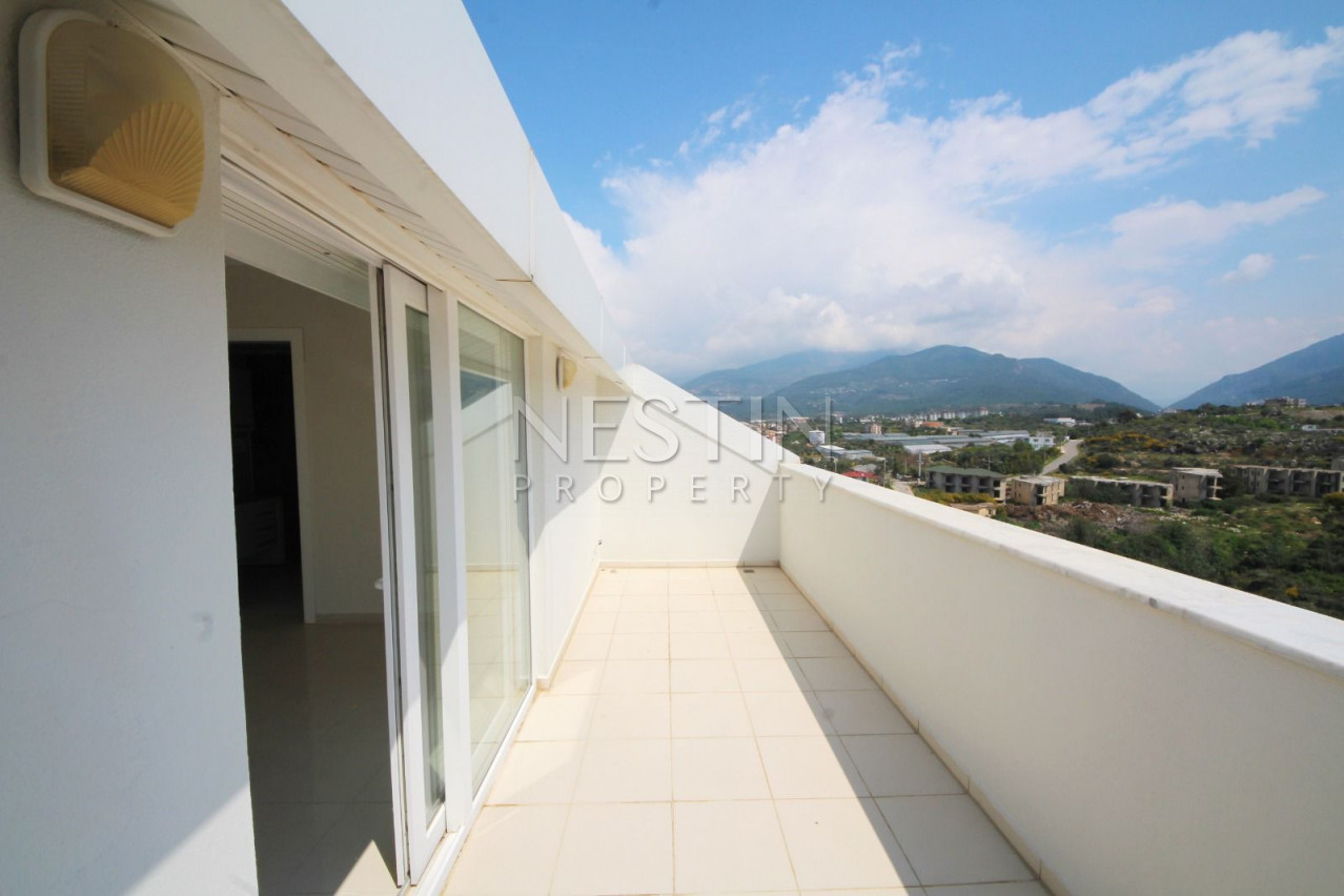 Квартира пентхаус 3+1 в районе Тосмур с видом на море и горы фото 21