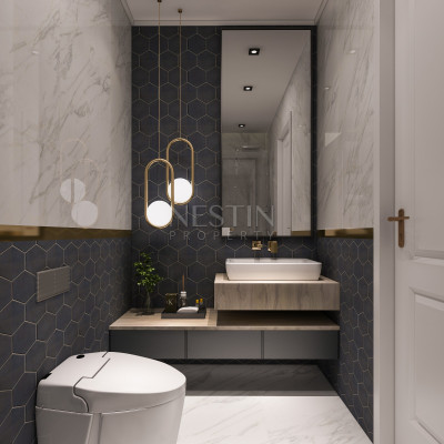 Квартира 1+1 в новом комплексе в районе Авсаллар на завершающем этапе строительства фото 18