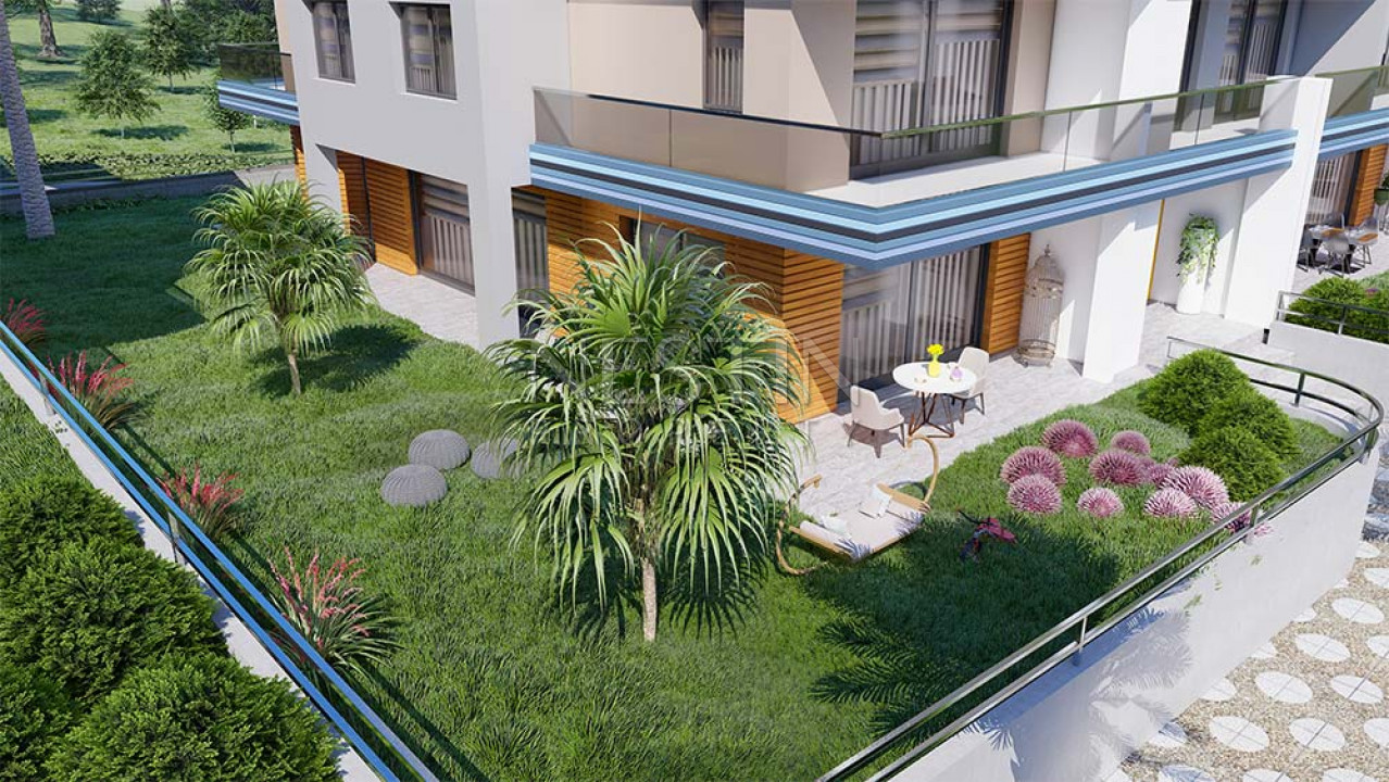 Квартира 1+1 в новом комплексе в районе Каргыджак, в 650 м от Средиземного моря фото 21