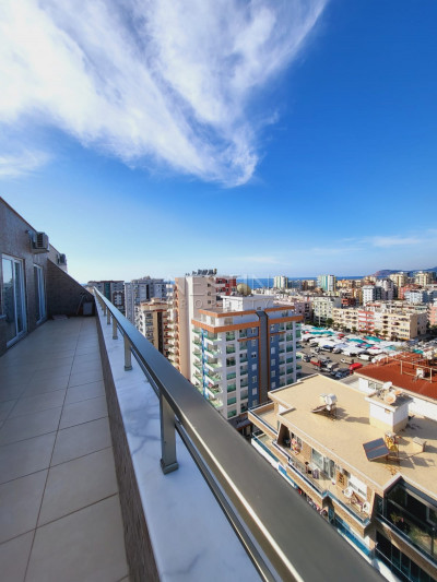 Квартира пентхаус 3+1 в районе Махмутлар в 500 м от Средиземного моря фото 1