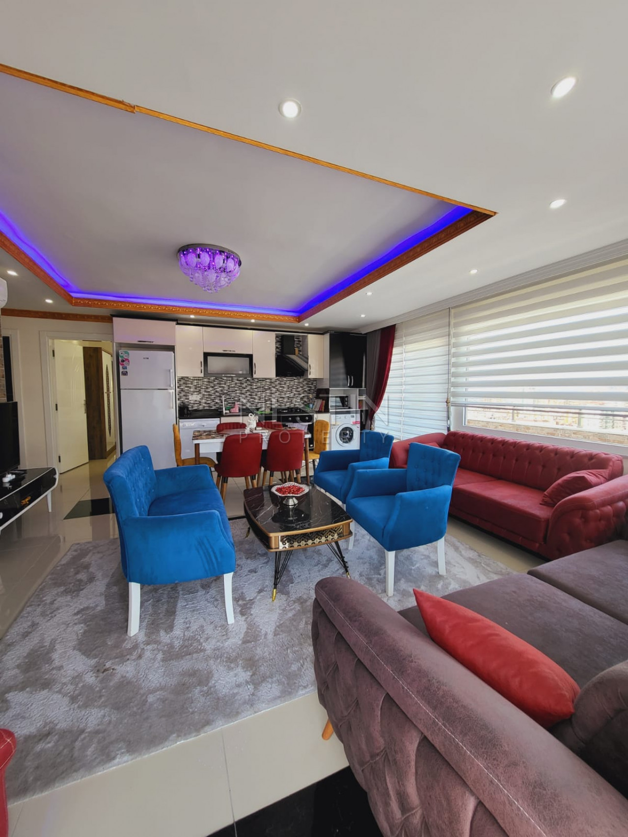 Квартира пентхаус 3+1 в районе Махмутлар в 500 м от Средиземного моря фото 3