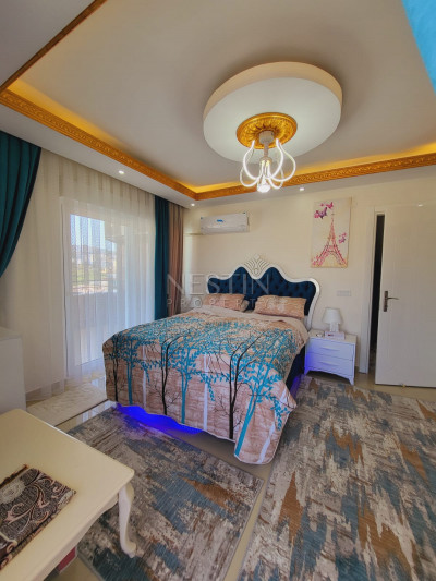 Квартира пентхаус 3+1 в районе Махмутлар в 500 м от Средиземного моря фото 10