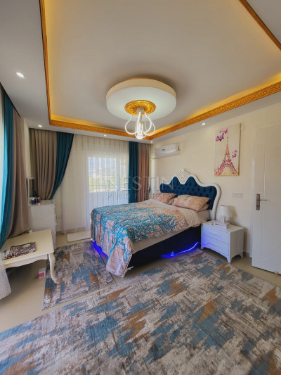 Квартира пентхаус 3+1 в районе Махмутлар в 500 м от Средиземного моря фото 11