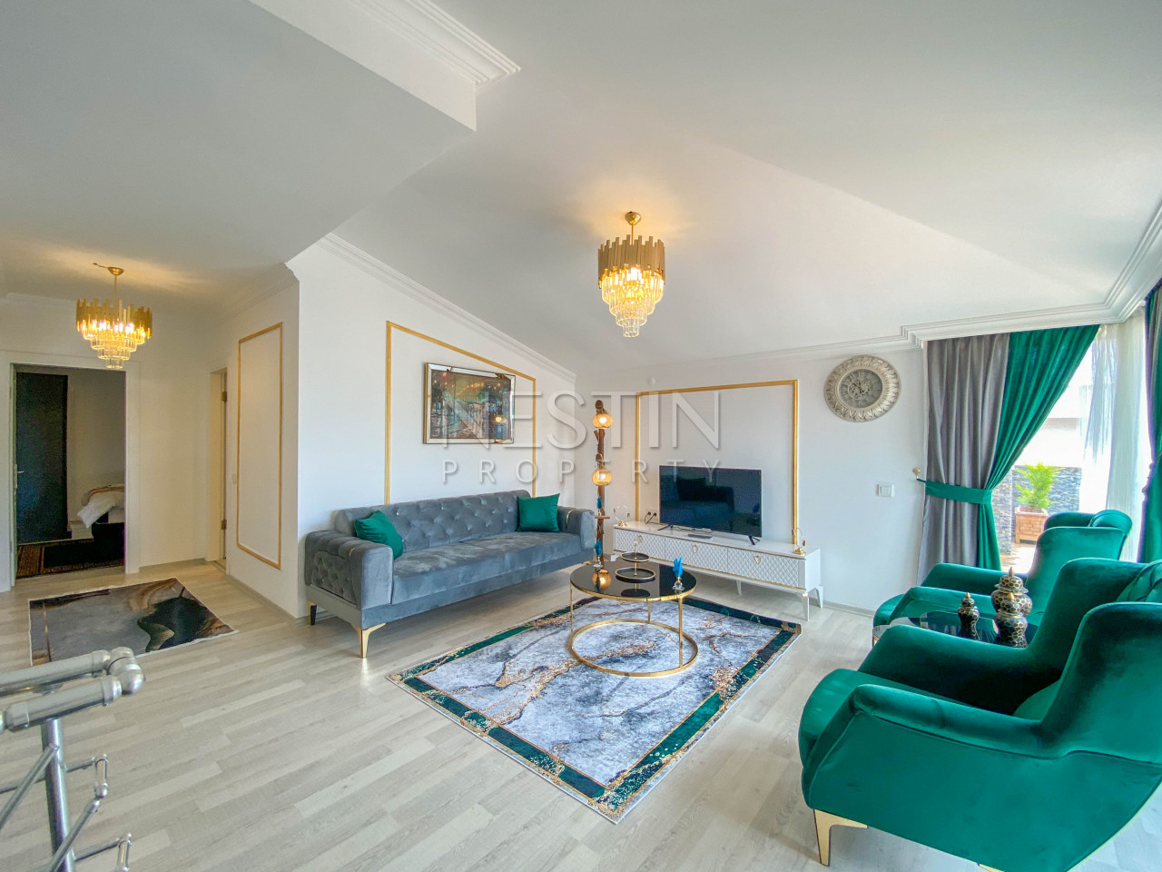 Просторный пентхаус 3+2 в районе Оба, в 400 м от Средиземного моря фото 30