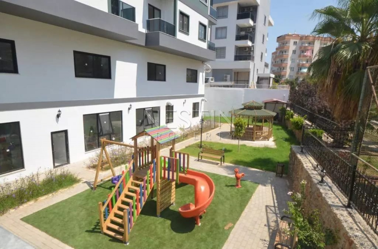 Новая квартира 1+1 в районе Оба, в 700 м от Средиземного моря фото 2