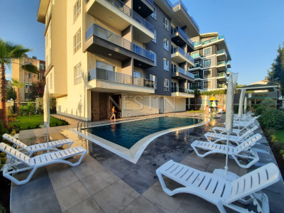 Светлая квартира 1+1 в районе Авсаллар, в 400 м от Средиземного моря фото 1