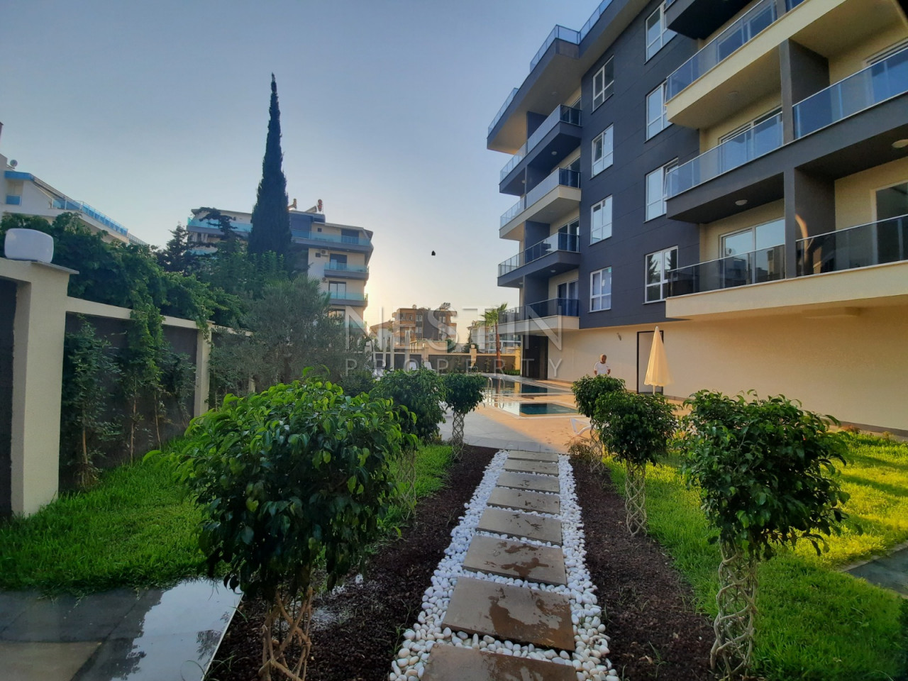 Светлая квартира 1+1 в районе Авсаллар, в 400 м от Средиземного моря фото 4