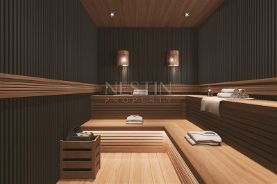 Светлая квартира 1+1 в новом комплекса в районе Авсаллар фото 22