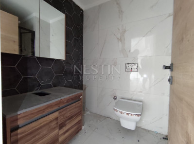 Светлая квартира 1+1 в новом комплекса в районе Авсаллар фото 47