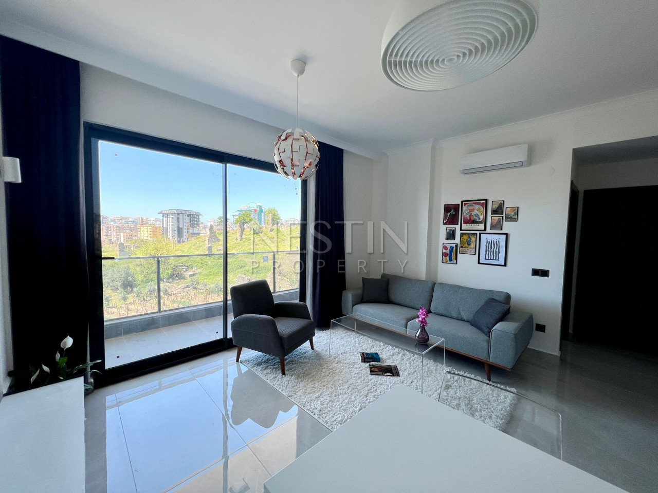 Квартира 1+1 с мебелью в новом доме фото 12