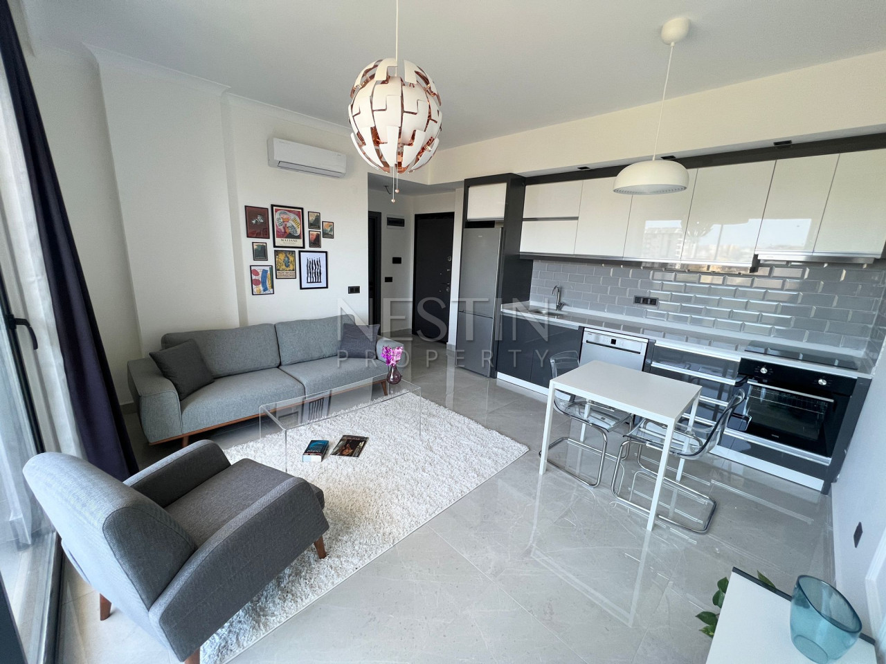 Квартира 1+1 с мебелью в новом доме фото 15