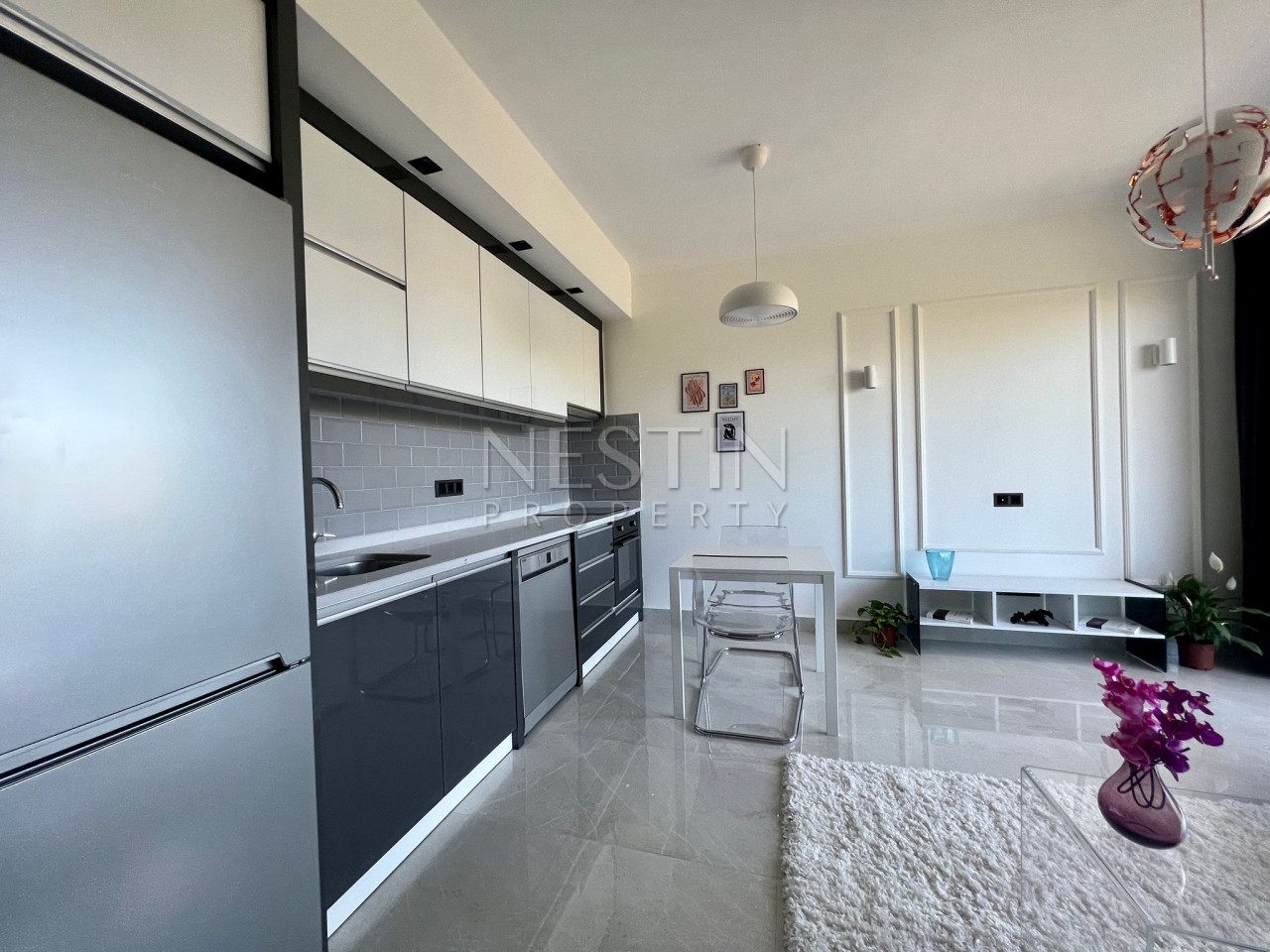 Квартира 1+1 с мебелью в новом доме фото 18