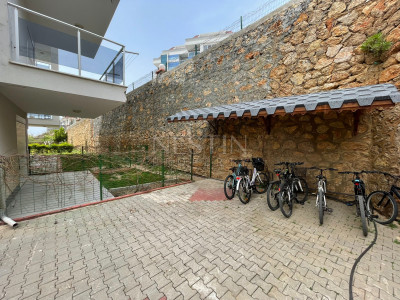 Светлая квартира 1+1 в районе Кестель, в 500 м от Средиземного моря фото 5