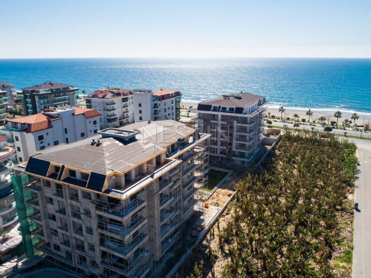 Светлая квартира 1+1 в районе Кестель, в 50 м от Средиземного моря фото 4