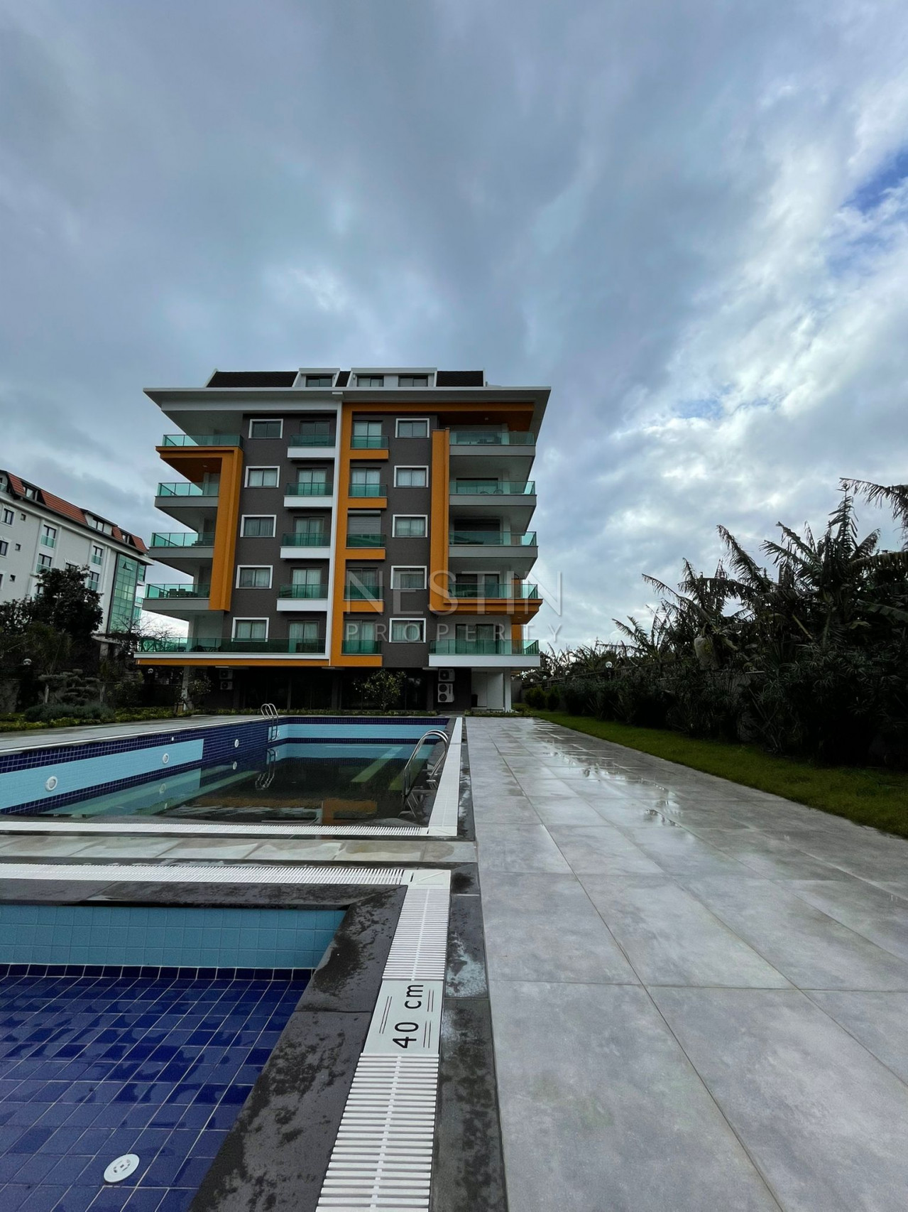 Светлая квартира 1+1 в районе Кестель, в 50 м от Средиземного моря фото 3