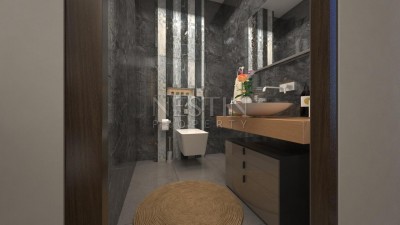 Уникальные виллы 3+1 в районе Бекташ на этапе строительства фото 12