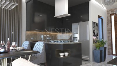 Уникальные виллы 3+1 в районе Бекташ на этапе строительства фото 14