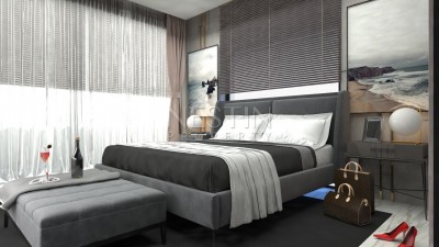 Уникальные виллы 3+1 в районе Бекташ на этапе строительства фото 24