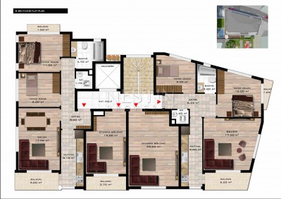 Небольшая резиденция вблизи пляжа Клеопатра на этапе строительства фото 1