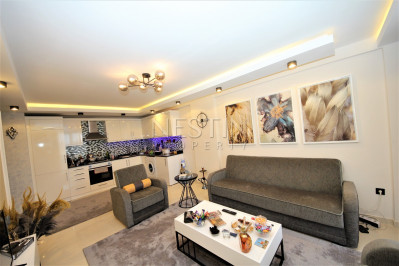 Большая квартира 1+1 в районе Тосмур в 900 м от моря фото 16