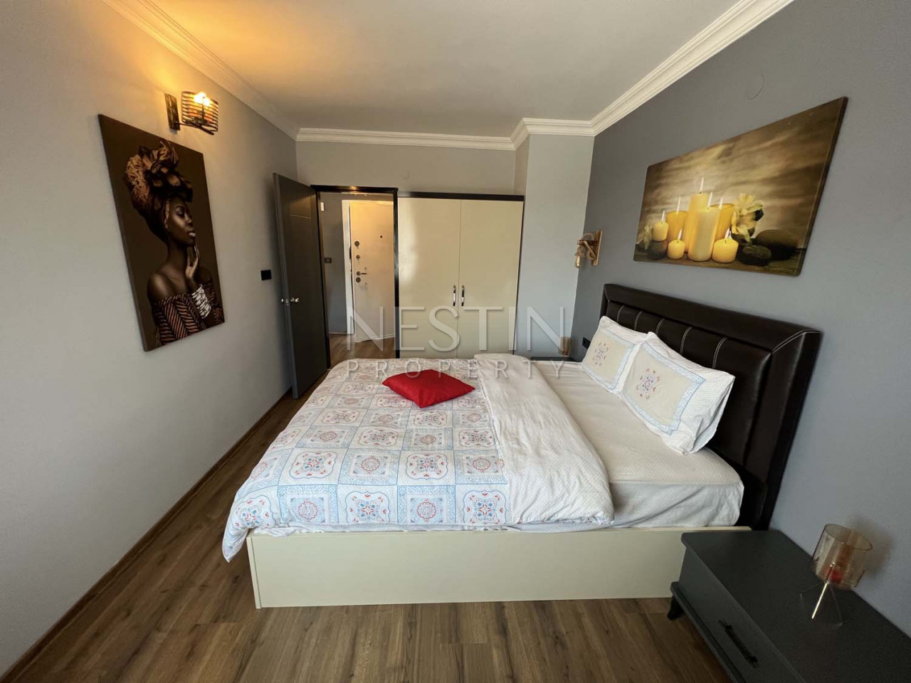 Квартира 1+1 в районе Оба со стильным интерьерным дизайном фото 8