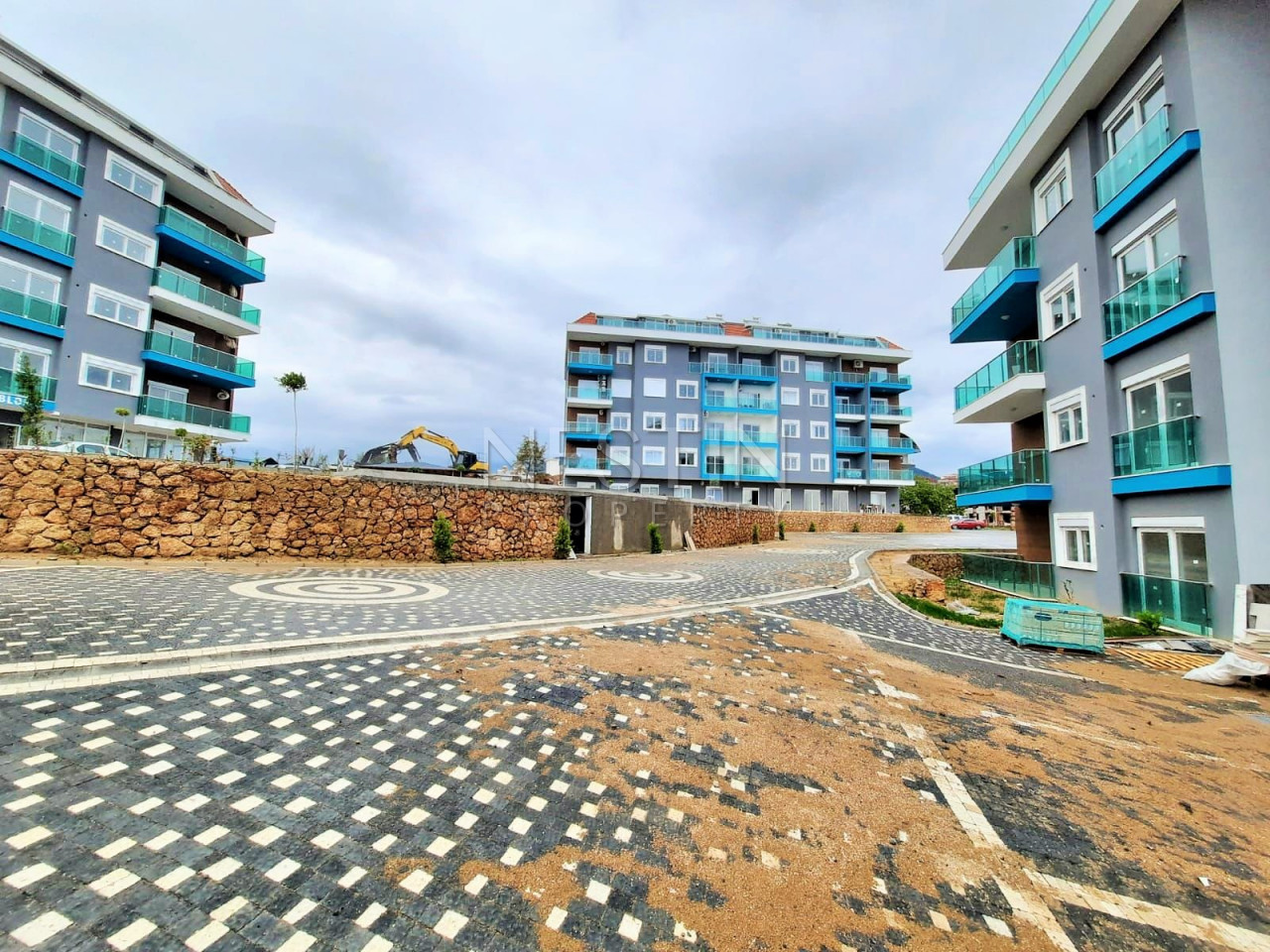 Светлая квартира 3+1 в новом комплексе района Оба, в 1300 м от Средиземного моря фото 2