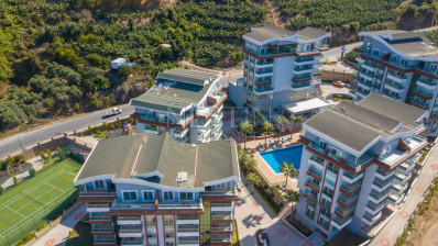 Светлая квартира 1+1 в районе Каргыджак, в 450 м от Средиземного моря фото 1