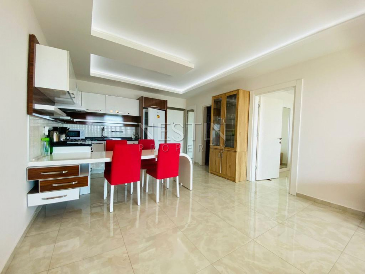 Большая квартира 1+1 в хорошем комплексе района Махмутлар в 800 м от моря фото 21