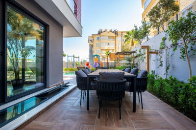 Уютная квартира 1+1 в центре города Аланья в новом комплексе фото 11