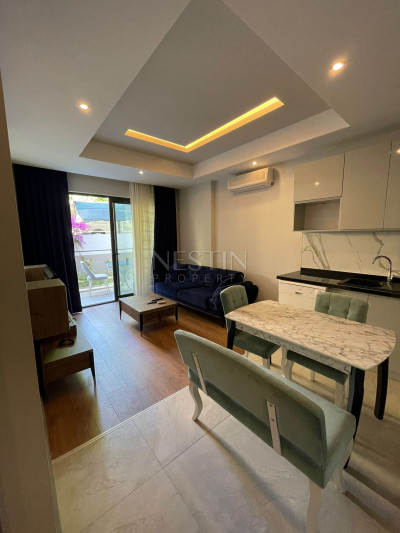 Уютная квартира 1+1 в центре города Аланья в новом комплексе фото 21