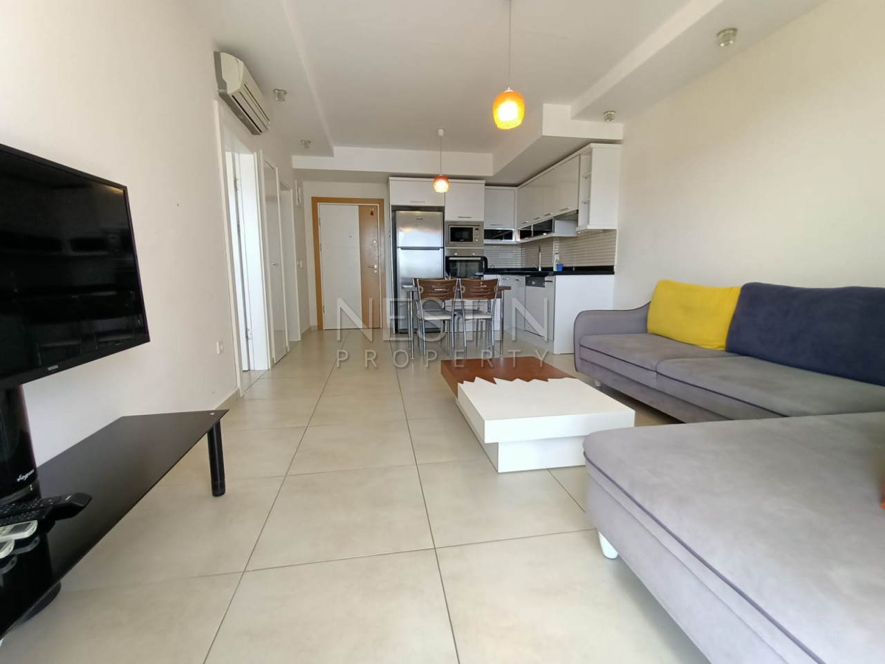 Уютная квартира 1+1 в районе Джикджилли, в жилом комплексе с отельной инфраструктурой фото 5