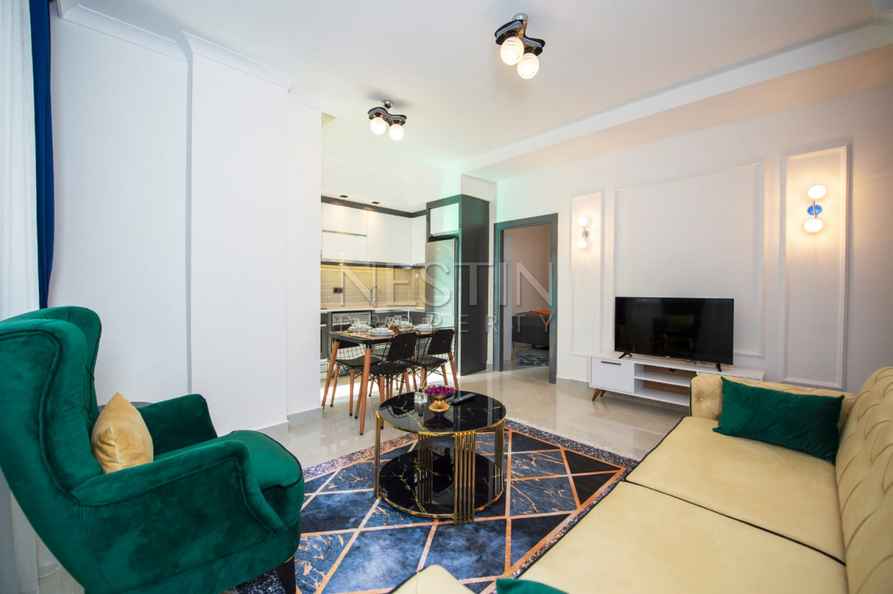 Квартира 1+1 в новом комплексе, район Махмутлар, в 700 м от Средиземного моря фото 21