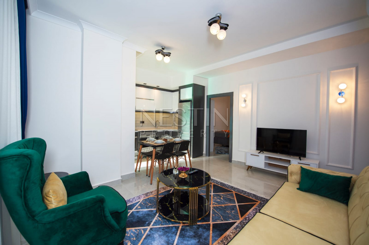 Квартира 1+1 в новом комплексе, район Махмутлар, в 700 м от Средиземного моря фото 19