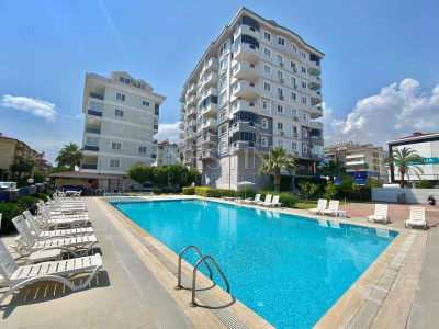 Уютная квартира 3+1 в районе в центре Аланьи, в 450 м от Средиземного моря фото 1