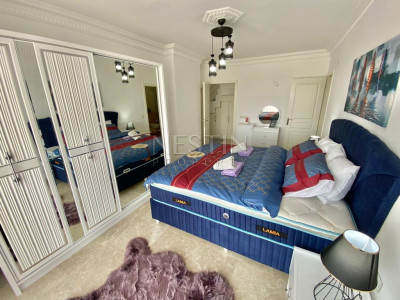 Уютная квартира 3+1 в районе в центре Аланьи, в 450 м от Средиземного моря фото 18