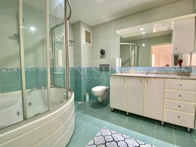 Уютная квартира 3+1 в районе в центре Аланьи, в 450 м от Средиземного моря фото 23