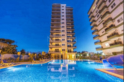 Светлая квартира 1+1 в районе Махмутлар, в 450 м от Средиземного моря фото 2